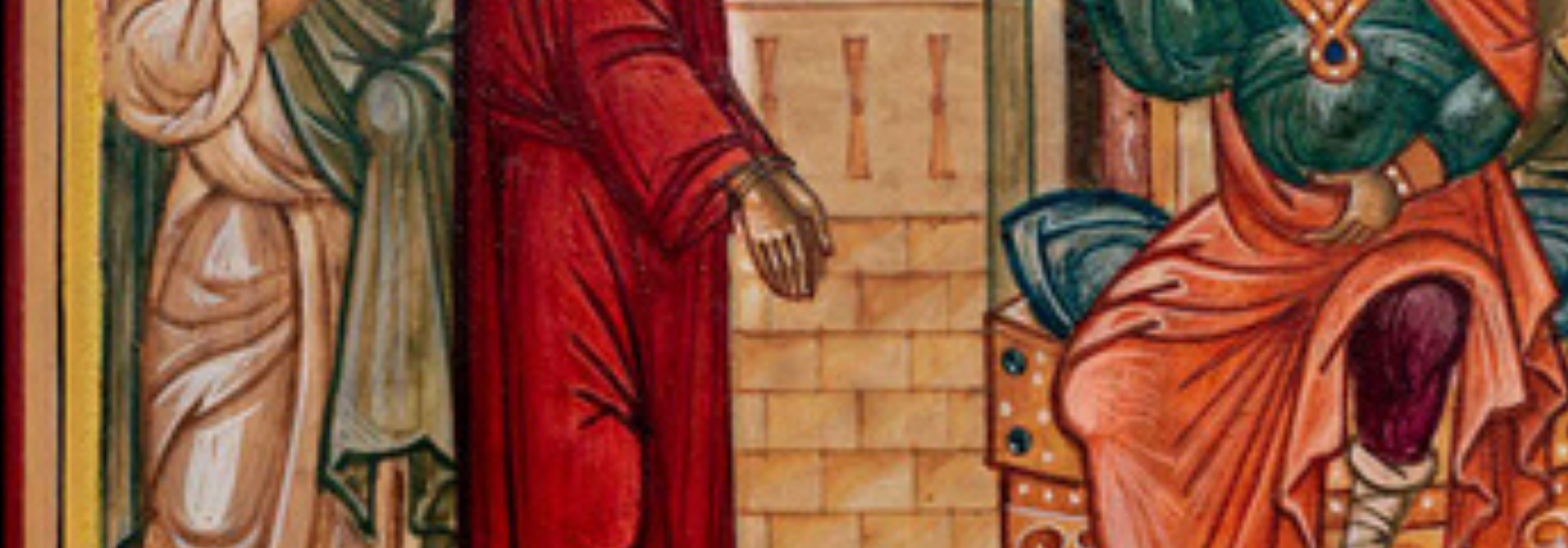 1.MärzHeader - Jesus sind die Hände gebunden.